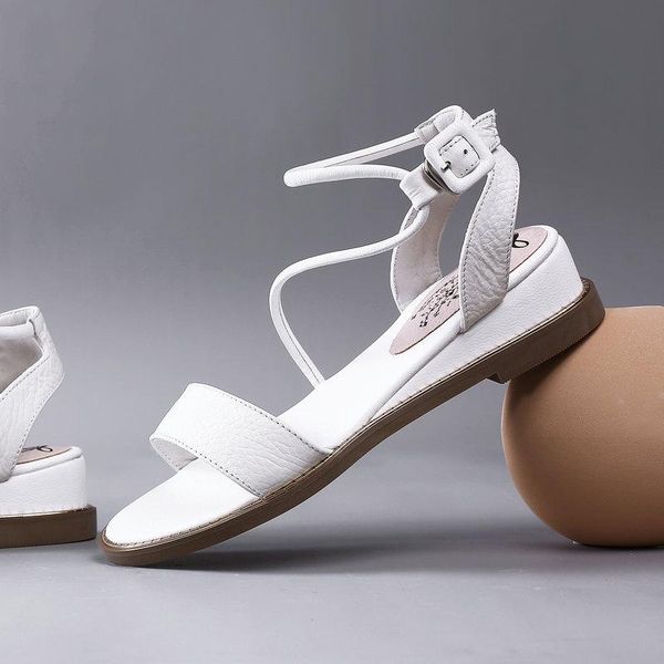 black white summer europe women sandals fashion genuine leather women's shoes cowhide wedge dress
black white summer europe women sandals fashion genuine leather women's shoes cowhide wedge dress