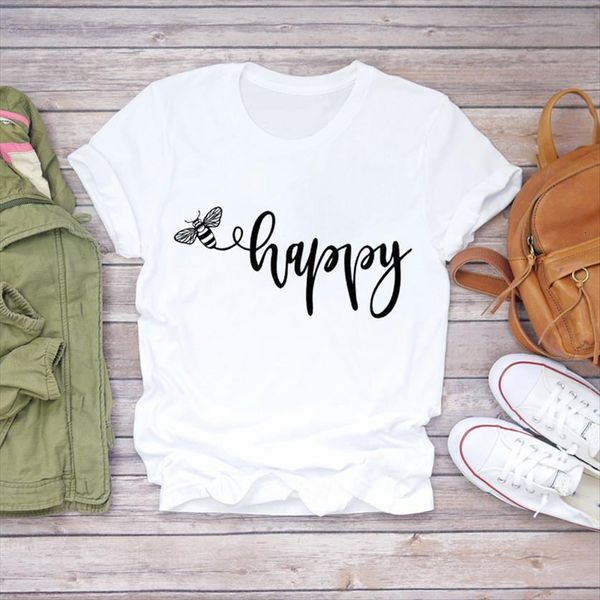 cartoon happy letter simple aesthetic womens t shirt 90s short sleeve print lady graphic female tee, White
cartoon happy letter simple aesthetic womens t shirt 90s short sleeve print lady graphic female tee, White