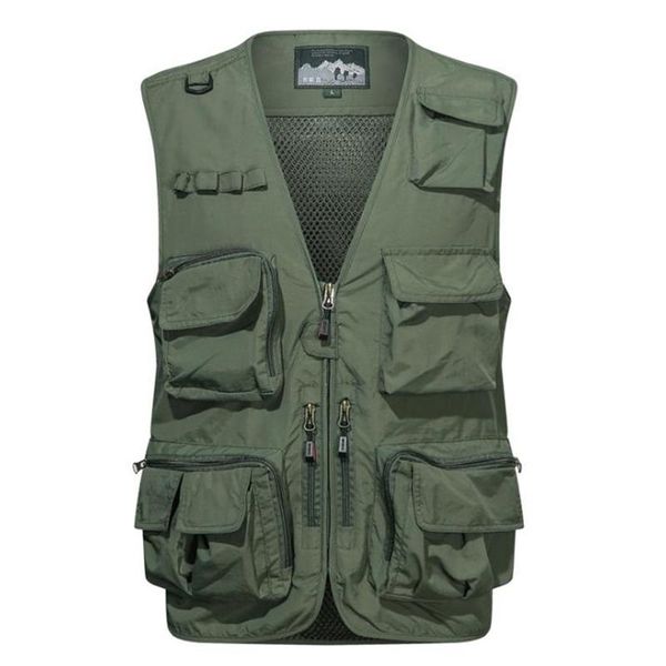 men's vests men fishing outdoor quick dry mesh breathable sleeveless jacket male multi pockets pography vest man waistcoat, Black;white
men's vests men fishing outdoor quick dry mesh breathable sleeveless jacket male multi pockets pography vest man waistcoat, Black;white