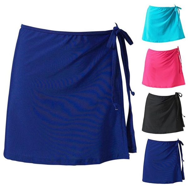 women's swimwear women fashion beach vacation bikini skirt solid color lace-up mini female swim bottom, White;black
women's swimwear women fashion beach vacation bikini skirt solid color lace-up mini female swim bottom, White;black