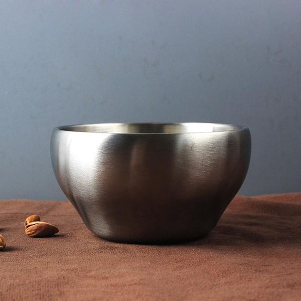 stainless steel rice bowl double-layer insulated children's frost-proof surface high-quality bowls
stainless steel rice bowl double-layer insulated children's frost-proof surface high-quality bowls