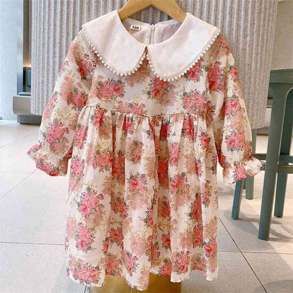 girls dresses spring autumn long sleeve children clothes kids clothing korean style floral printed princess party dress 210528, Red;yellow
girls dresses spring autumn long sleeve children clothes kids clothing korean style floral printed princess party dress 210528, Red;yellow