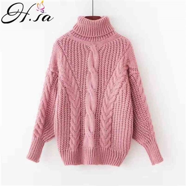winter turtleneck sweaters for women batwing long sleeve pink twisted pull femme thick jumpers warm sweater 210430, White;black
winter turtleneck sweaters for women batwing long sleeve pink twisted pull femme thick jumpers warm sweater 210430, White;black