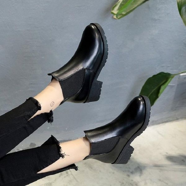 boots 2021 autumn and winter short tube low heel women's round head set foot pu plus velvet thick bottom, Black
boots 2021 autumn and winter short tube low heel women's round head set foot pu plus velvet thick bottom, Black