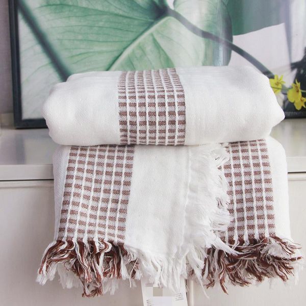 blankets quality cotton four layer gauze stripe throw blanket with tassel yarn-dyed 150x210cm stitch soft sofa cover
blankets quality cotton four layer gauze stripe throw blanket with tassel yarn-dyed 150x210cm stitch soft sofa cover