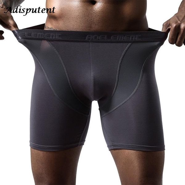 underpants ice silk men underwear sports panties breathable mesh running lengthened anti-wear leg modal boxer briefs solid, Black;white
underpants ice silk men underwear sports panties breathable mesh running lengthened anti-wear leg modal boxer briefs solid, Black;white