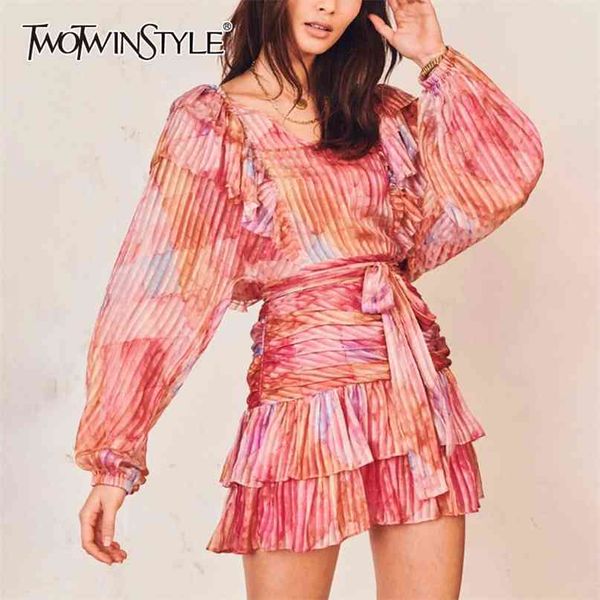 causal print women dress v neck lantern long sleve high waist lace up bow ruffles ruched hit color dresses female 210520, Black;gray
causal print women dress v neck lantern long sleve high waist lace up bow ruffles ruched hit color dresses female 210520, Black;gray