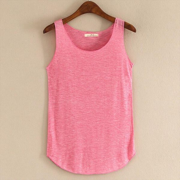 fashion summer sleeveless womens cami round neck loose t shirt ladies vest singlets, White
fashion summer sleeveless womens cami round neck loose t shirt ladies vest singlets, White