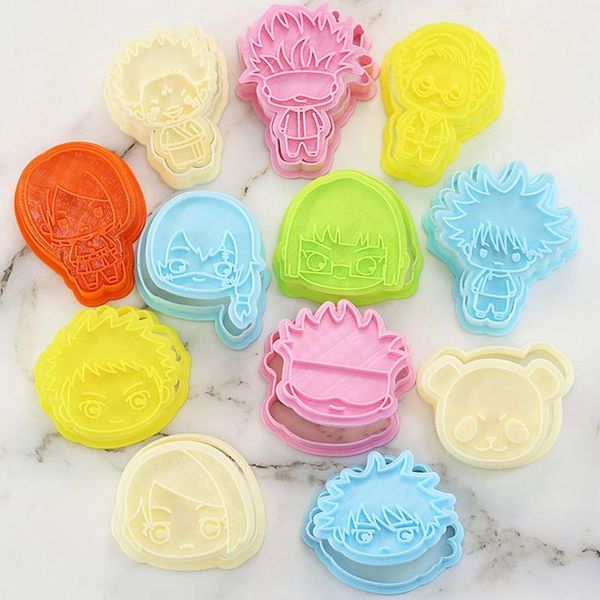 baking moulds 1 pcs anime jujutsu kaisen gojou satoru itadori yuji cookie cutters press stamp embosser sugar pasty cake diy bakery mold
baking moulds 1 pcs anime jujutsu kaisen gojou satoru itadori yuji cookie cutters press stamp embosser sugar pasty cake diy bakery mold
