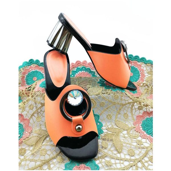 dress shoes african women ladeis slipper nigerian style comfortable heels italian special design for wedding, Black
dress shoes african women ladeis slipper nigerian style comfortable heels italian special design for wedding, Black