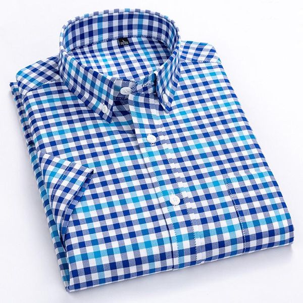 summer short sleeve plaid shirts fashion men business formal casual 100% cotton slim fit plus size s-8xl men's, White;black
summer short sleeve plaid shirts fashion men business formal casual 100% cotton slim fit plus size s-8xl men's, White;black