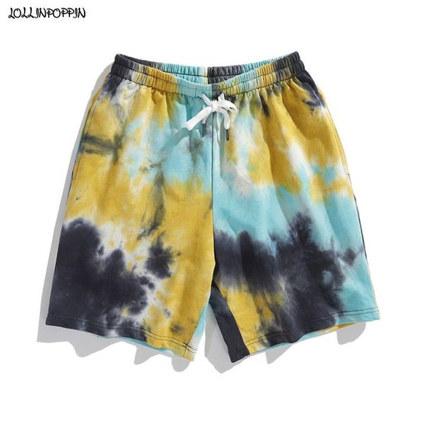 streetwear hip hop punk style men tie-dyed casual shorts 2021 summer elastic waist sportswear vintage men's, White;black
streetwear hip hop punk style men tie-dyed casual shorts 2021 summer elastic waist sportswear vintage men's, White;black