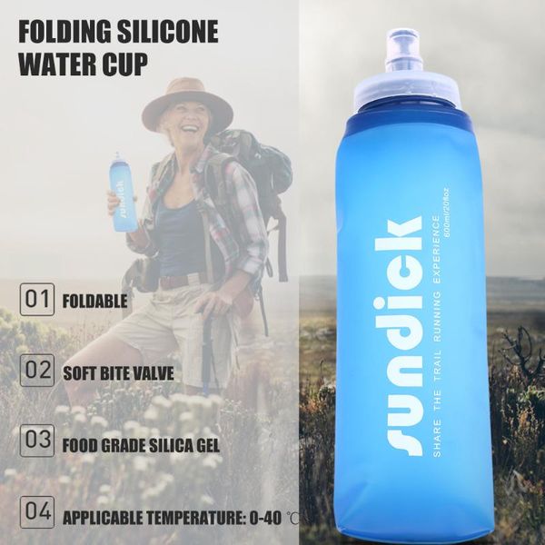 water bottle sundick 600ml portable tpu foldable bag soft drink outdoor sport cycling hiking camping drinking pouch
water bottle sundick 600ml portable tpu foldable bag soft drink outdoor sport cycling hiking camping drinking pouch