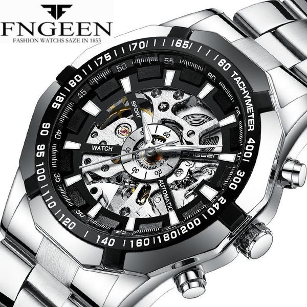 wristwatches fngeen series sport watch men male clock brand atmospheric reloj hombre fashion steel belt waterproof wristwatch, Slivery;brown
wristwatches fngeen series sport watch men male clock brand atmospheric reloj hombre fashion steel belt waterproof wristwatch, Slivery;brown