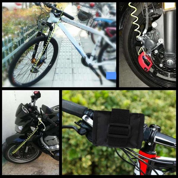 theft protection 1.5m/5ft reminder cable + alarm lock bag for motorcycle motorbike 5 color anti thief wheel disc
theft protection 1.5m/5ft reminder cable + alarm lock bag for motorcycle motorbike 5 color anti thief wheel disc
