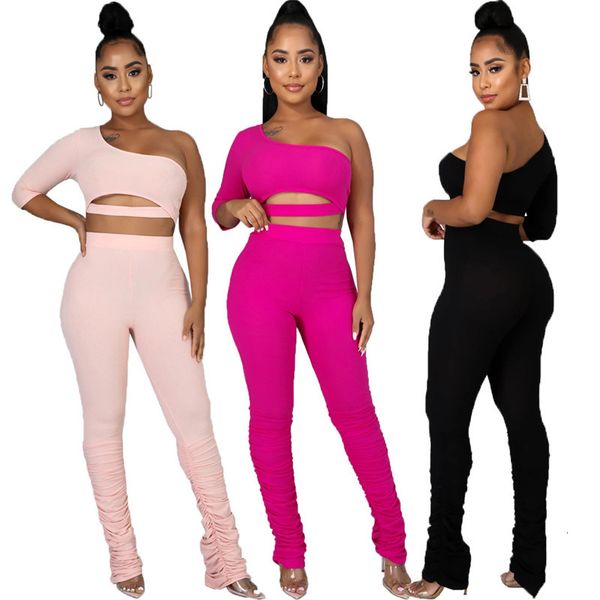 women's tracksuits womens two jogging suits one shoulder hollow out 2 piece stacked pants sets women clothes, Gray
women's tracksuits womens two jogging suits one shoulder hollow out 2 piece stacked pants sets women clothes, Gray