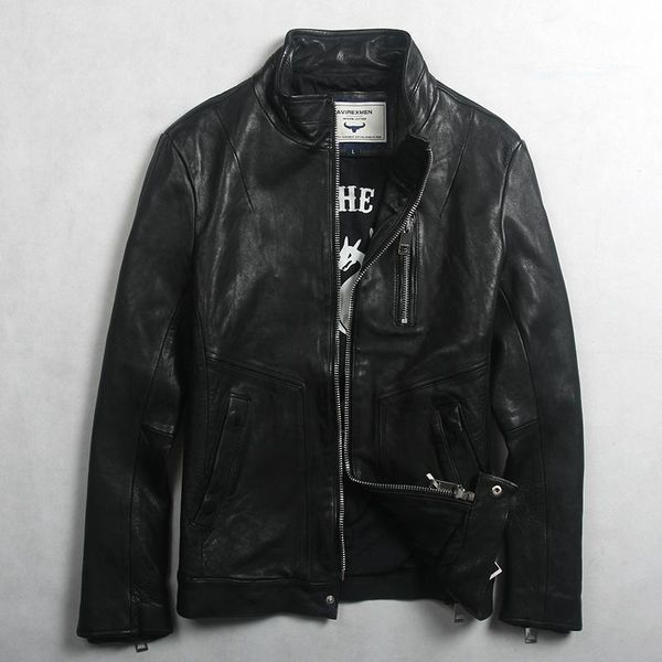 men's leather & faux fashion avrexmen slim fit genuine jacket with front pocket black washed sheepskin real men
men's leather & faux fashion avrexmen slim fit genuine jacket with front pocket black washed sheepskin real men
