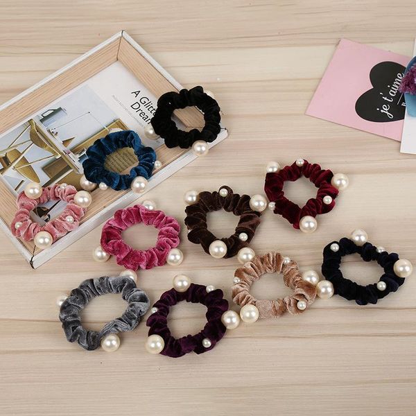 2021 girls colors velvet pearl elastic hair ropes scrunchies girls' no crease ties women head accessories, Slivery;white
2021 girls colors velvet pearl elastic hair ropes scrunchies girls' no crease ties women head accessories, Slivery;white