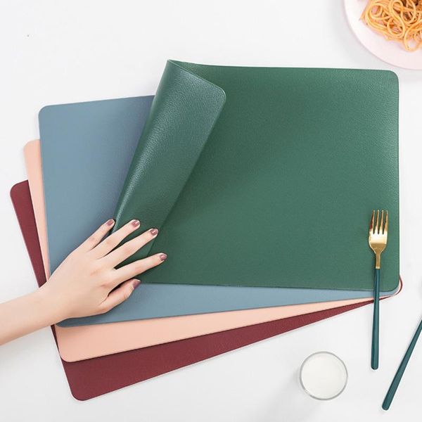 nordic meal mat table lunch heat insulation pad double side leather tablecloth waterproof oil proof folding mats & pads
nordic meal mat table lunch heat insulation pad double side leather tablecloth waterproof oil proof folding mats & pads