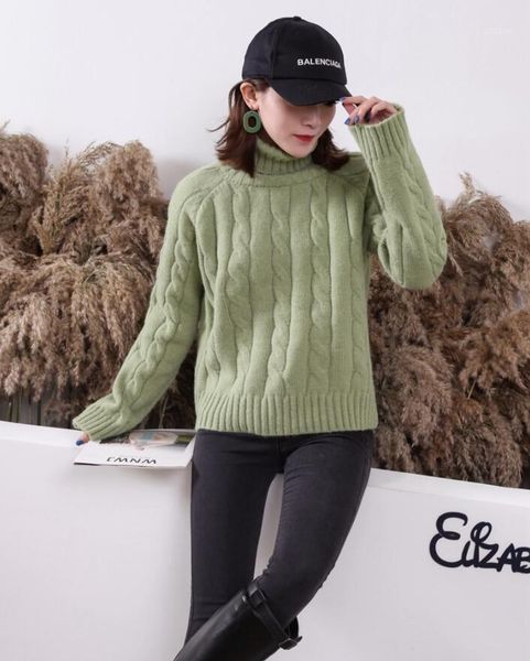 autumn and winter high-neck sweater long-sleeved loose comfortable ladies casual women's sweaters, White;black
autumn and winter high-neck sweater long-sleeved loose comfortable ladies casual women's sweaters, White;black