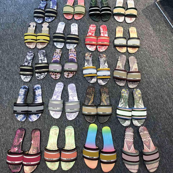 wholesale designers slippers for women summer leather flat shoes pantoufle letter embroidery design beach lady paris and designerss shoes yw, Black
wholesale designers slippers for women summer leather flat shoes pantoufle letter embroidery design beach lady paris and designerss shoes yw, Black