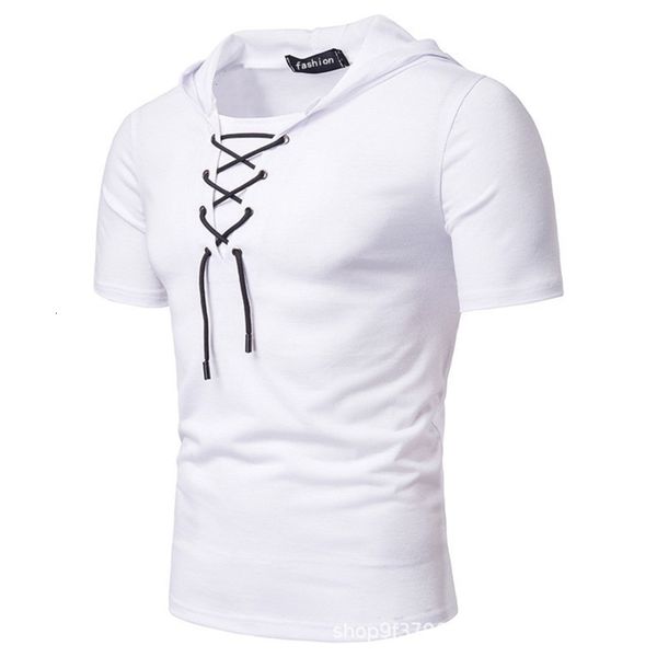 men's t-shirts summer fashion polo solid color cardigan bandage short sleeve t-shirt arsl, White;black
men's t-shirts summer fashion polo solid color cardigan bandage short sleeve t-shirt arsl, White;black