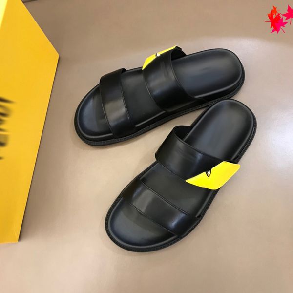 2021 slipper designer slide summer sandals fashion men beach indoor flat flip flops leather luxurys shoes mens slippers with box size 39-45, Black
2021 slipper designer slide summer sandals fashion men beach indoor flat flip flops leather luxurys shoes mens slippers with box size 39-45, Black
