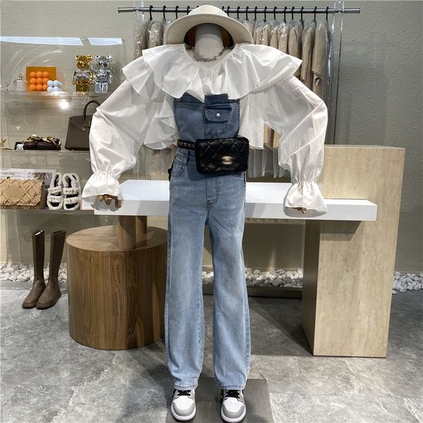 nicho design aage-reducing high-waist jean overalls light blue coveralls, Black;white
nicho design aage-reducing high-waist jean overalls light blue coveralls, Black;white