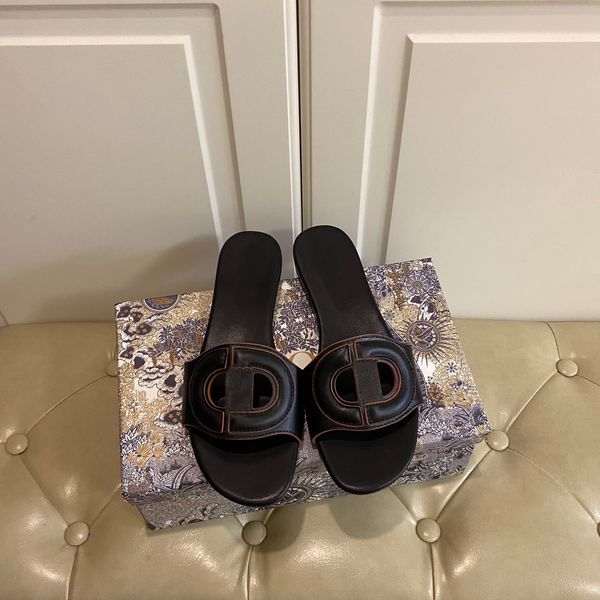 fashion designer sandals ladies slippers genuine leather d letter flip flops black red
fashion designer sandals ladies slippers genuine leather d letter flip flops black red