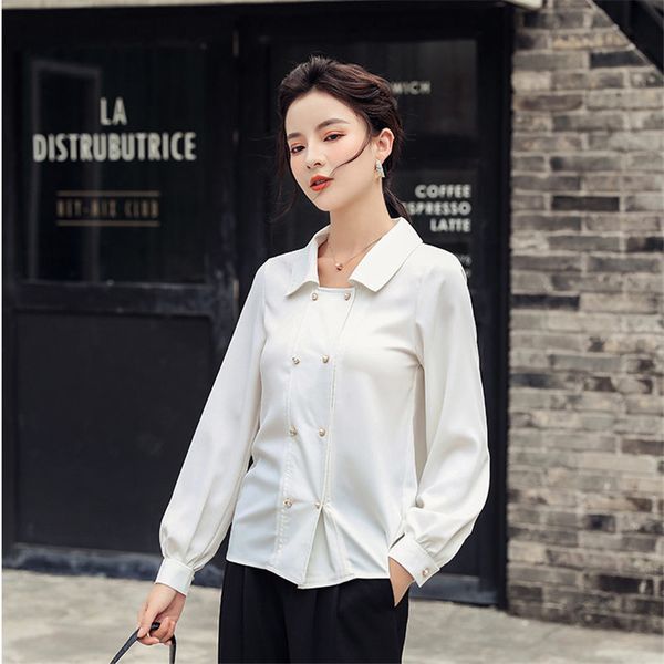 stylish chiffon elegant plus size autumn retro women fresh office lady casual loose fashion full-sleeved shirts 210421, White
stylish chiffon elegant plus size autumn retro women fresh office lady casual loose fashion full-sleeved shirts 210421, White