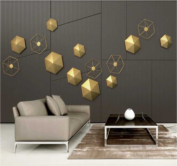 wallpapers xuesu 3d three-dimensional golden hexagon frame wood grain metal geometric background wall custom wallpaper 8d covering
wallpapers xuesu 3d three-dimensional golden hexagon frame wood grain metal geometric background wall custom wallpaper 8d covering