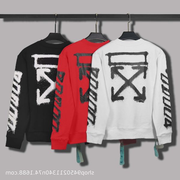 2021 winter autumn off and new arrow graffiti splash technology leisure round neck sweater for men women, Black
2021 winter autumn off and new arrow graffiti splash technology leisure round neck sweater for men women, Black
