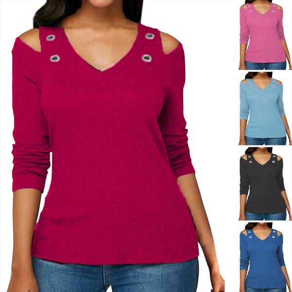 autumn fashion womens pullover women sweater v neck strapless long sleeved t shirt casual plus size simple solid color 50, White;black
autumn fashion womens pullover women sweater v neck strapless long sleeved t shirt casual plus size simple solid color 50, White;black