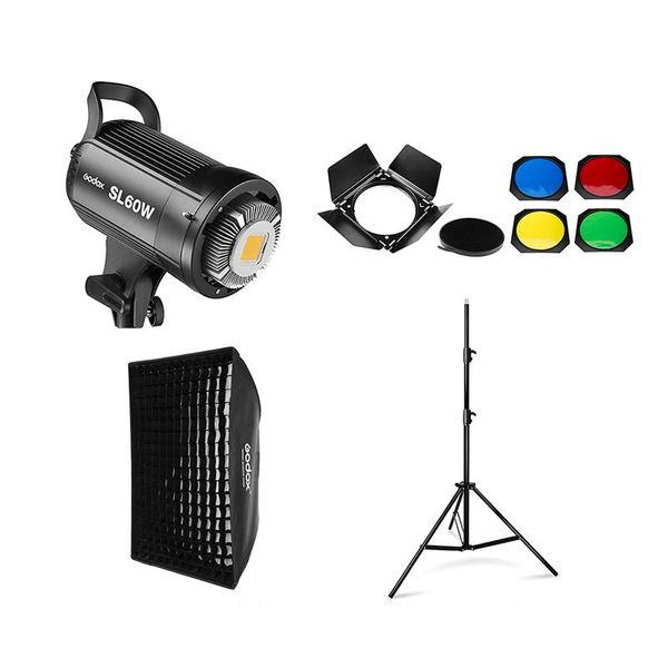flash heads godox led video light sl-60w 5600k white version continuous kit + 190cm stand 60x90cm bowens softbox
flash heads godox led video light sl-60w 5600k white version continuous kit + 190cm stand 60x90cm bowens softbox