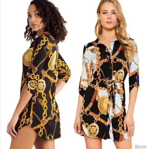 women's stitching fashion novel t shirts printed long-sleeved shirt personality sleeve chain elegant dresses blouses casual blouse wom, White
women's stitching fashion novel t shirts printed long-sleeved shirt personality sleeve chain elegant dresses blouses casual blouse wom, White