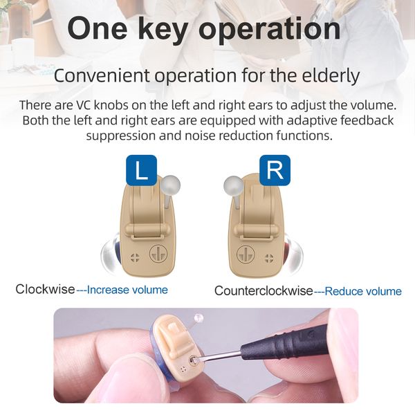 2021 medical hearing aid digital cic hearing aids adjustable tone sound amplifier portable deaf elderly digital hearing aidscouts
2021 medical hearing aid digital cic hearing aids adjustable tone sound amplifier portable deaf elderly digital hearing aidscouts