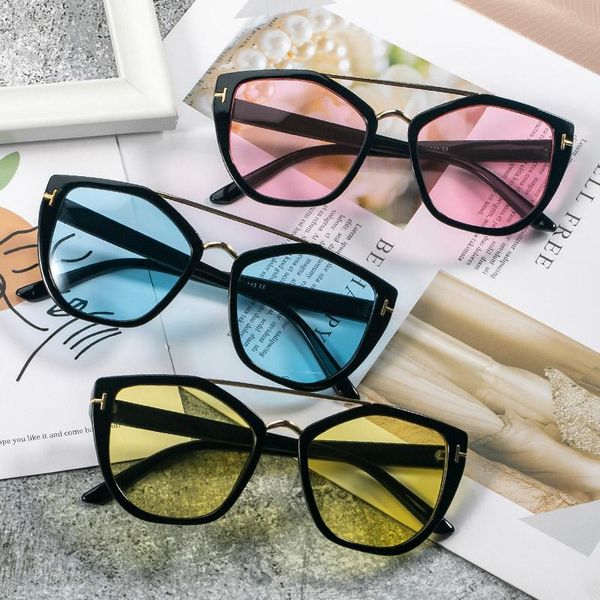 sunglasses 2021 fashion metal women's oversize vintage lady tones punk eyewear trend uv400, White;black
sunglasses 2021 fashion metal women's oversize vintage lady tones punk eyewear trend uv400, White;black