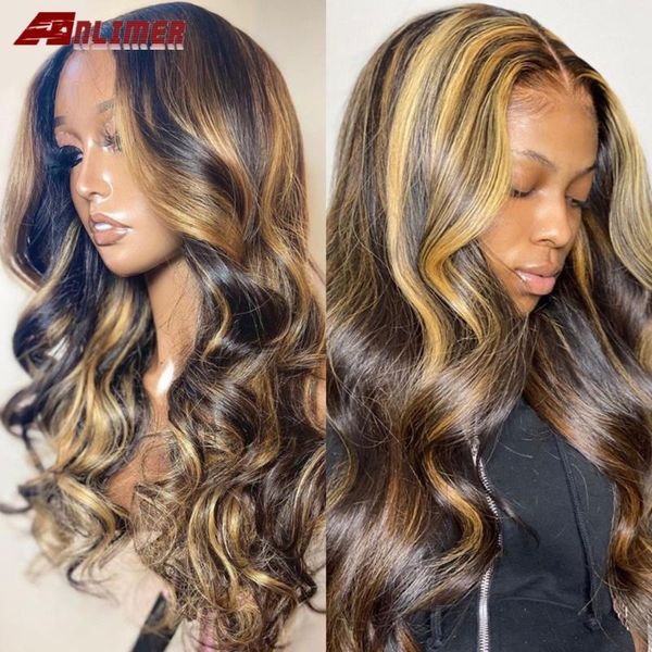honey blonde brown mix color highlight body wave 5*5'' silk lace front wigs for women 150% deep part 13x6 frontal wig1, Black;brown
honey blonde brown mix color highlight body wave 5*5'' silk lace front wigs for women 150% deep part 13x6 frontal wig1, Black;brown