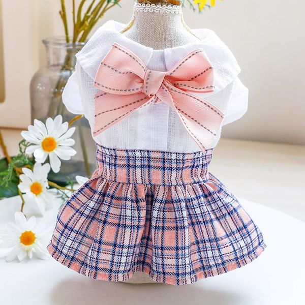 pink plaid skirt sweet cat dog dresses summer pet clothes with white shirt for yorkies chihuahua puppy disfraz perro apparel
pink plaid skirt sweet cat dog dresses summer pet clothes with white shirt for yorkies chihuahua puppy disfraz perro apparel