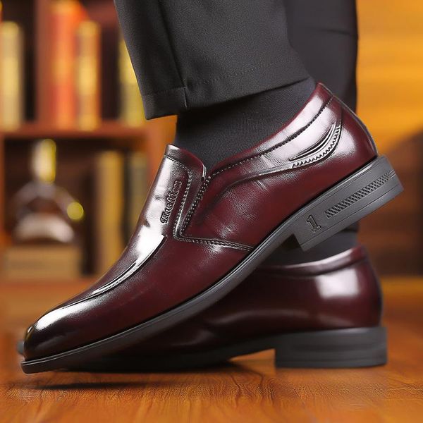leather formal business shoes men loafers italian dress for retro classic elegant oxford, Black
leather formal business shoes men loafers italian dress for retro classic elegant oxford, Black