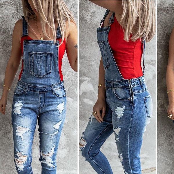 jean hole jumpsuits fashion women womens rompers ladies baggy denim jeans bib full length overall solid loose causal jumpsuit pants, Black;white
jean hole jumpsuits fashion women womens rompers ladies baggy denim jeans bib full length overall solid loose causal jumpsuit pants, Black;white