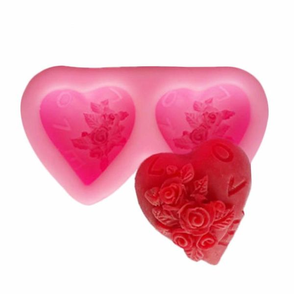 cake tools valentine's day wedding gift rose heart shape silicone soap molds handmade diy mould chocolate making
cake tools valentine's day wedding gift rose heart shape silicone soap molds handmade diy mould chocolate making