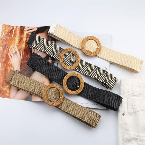 belts q dress belt decor skirt waistband hand-woven for women elastic round square buckle korean style knitted waist, Black;brown
belts q dress belt decor skirt waistband hand-woven for women elastic round square buckle korean style knitted waist, Black;brown