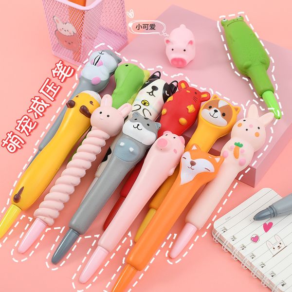 cute cute pet decomprsion neutral pen cartoon animal kneading super soft creative needle tube fountain
cute cute pet decomprsion neutral pen cartoon animal kneading super soft creative needle tube fountain