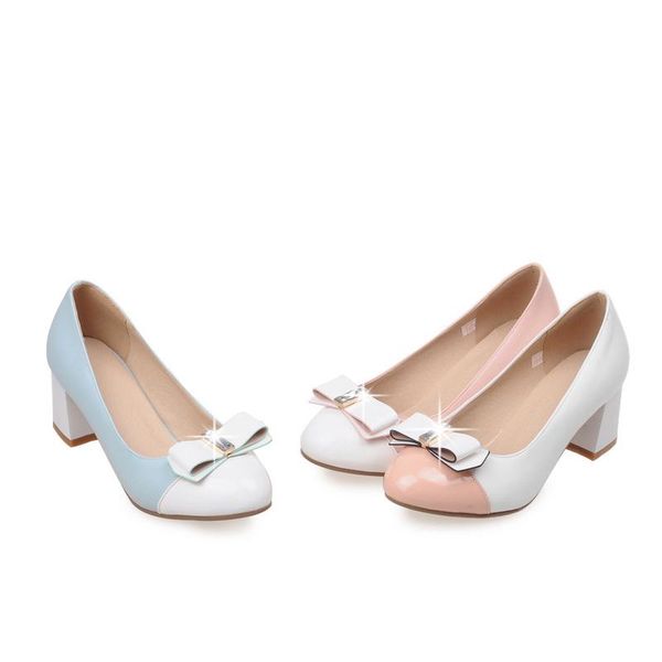 dress shoes big size 33-43 2021 spring & autumn mixed colors fashion women bowtie med square heels pumps 3, Black
dress shoes big size 33-43 2021 spring & autumn mixed colors fashion women bowtie med square heels pumps 3, Black