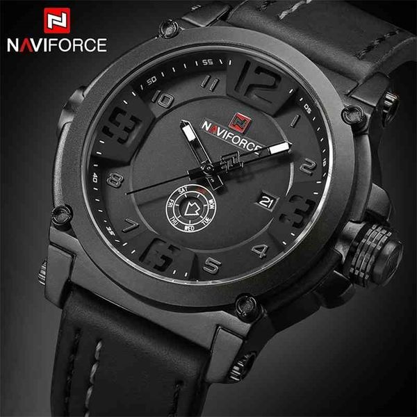 mens watches naviforce luxury brand men leather analog quartz date clock man waterproof sports army military wrist watch 210517, Slivery;brown
mens watches naviforce luxury brand men leather analog quartz date clock man waterproof sports army military wrist watch 210517, Slivery;brown