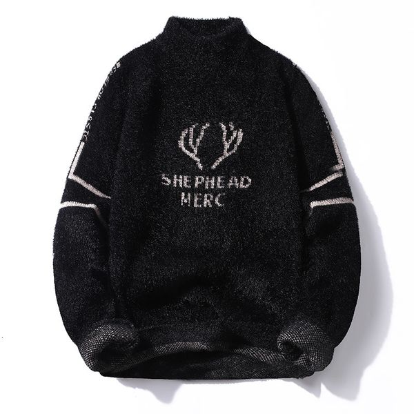 men's sweaters knitted shirt winter mink velo pullovers vintage casual sweater mock neck pull homme oversized -3xl cm1c, White;black
men's sweaters knitted shirt winter mink velo pullovers vintage casual sweater mock neck pull homme oversized -3xl cm1c, White;black