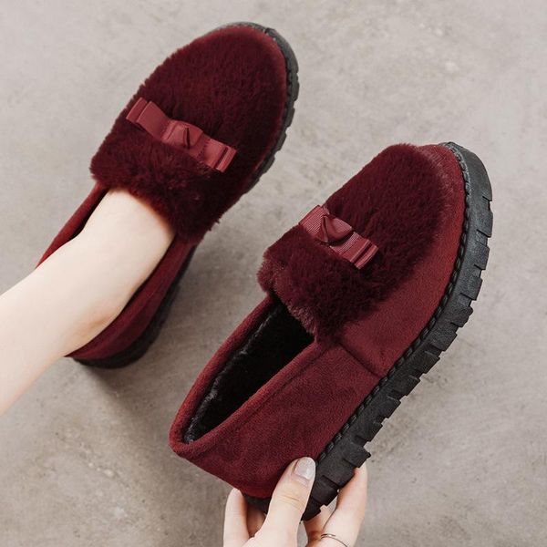 boots autumn winter women ballet flats lovely bow warm fur comfort cotton platform shoes woman loafer fluffy zapatos de mujer, Black
boots autumn winter women ballet flats lovely bow warm fur comfort cotton platform shoes woman loafer fluffy zapatos de mujer, Black