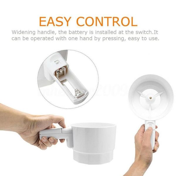electric flour sieve plastic cup shape mechanical hand-held sifter shaker cakes sugar mesh baking tools kitchen gadgets & pastry
electric flour sieve plastic cup shape mechanical hand-held sifter shaker cakes sugar mesh baking tools kitchen gadgets & pastry