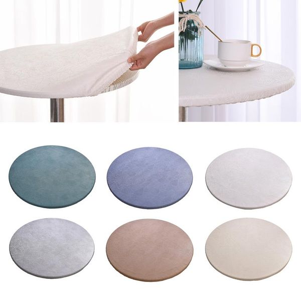 table cloth round simple solid color cover oil-proof fitted stretch elastic band non-slip easily wipe off for banquet
table cloth round simple solid color cover oil-proof fitted stretch elastic band non-slip easily wipe off for banquet